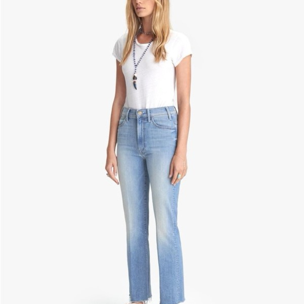 MOTHER Hustler Ankle Fray size 29